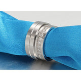 Vnox Lovers CZ Wedding Band Engagement Rings for Couples - V.I.P Digital Presence