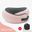 Memory Foam Neck Pillow Cervical Vertebra Travel Portable Noon Break Aircraft U Type Of Pillow Sleep Camping Pillow Carry Bag - V.I.P Digital Presence