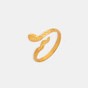 Titanium Steel Snake Shape Bypass Ring - V.I.P Digital Presence