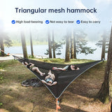 2025 Portable triangular camping hammock with air polymer, multi-scene travel use. - V.I.P Digital Presence