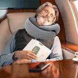 Memory Foam Neck Travel Pillow: Soft, 360° Head Support, for Home, Plane & Car - V.I.P Digital Presence
