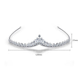 Crown Wedding Copper Set 3A Zircon Fashion Hair Hoops and Combs Bride Exquisite Headwear Wedding Jewelry for Women - V.I.P Digital Presence