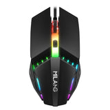 Wired mouse USB illuminated desktop computer laptop computer gaming and competitive mouse - V.I.P Digital Presence