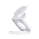 Three in one wireless charger with foldable magnetic suction suitable for iPhone wireless charging, phone holder desktop - V.I.P Digital Presence