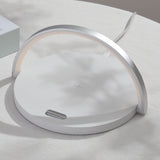 Rainbow Light Wireless Charging Home Desktop Circular 15W Fast Charging Night Light Phone Stand 3-in-1 - V.I.P Digital Presence