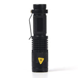 6PCS/Set Mini Flashlight Waterproof LED light Zoomable Torch AA 14500 battery  Torch Lamp - V.I.P Digital Presence