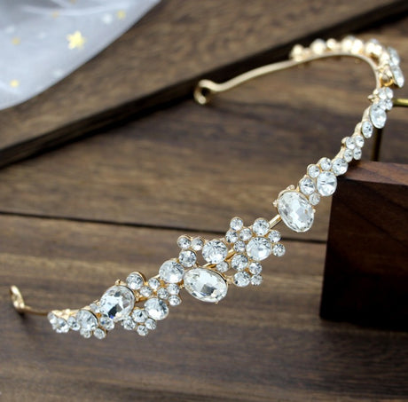 Rhinestone headband diadem wedding dress accessories - V.I.P Digital Presence