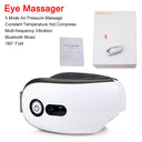 Bluetooth Smart Vibration Eye Massager Eye Care Device Hot Compress Glasses Instrument Music Foldable Eye Protection - V.I.P Digital Presence