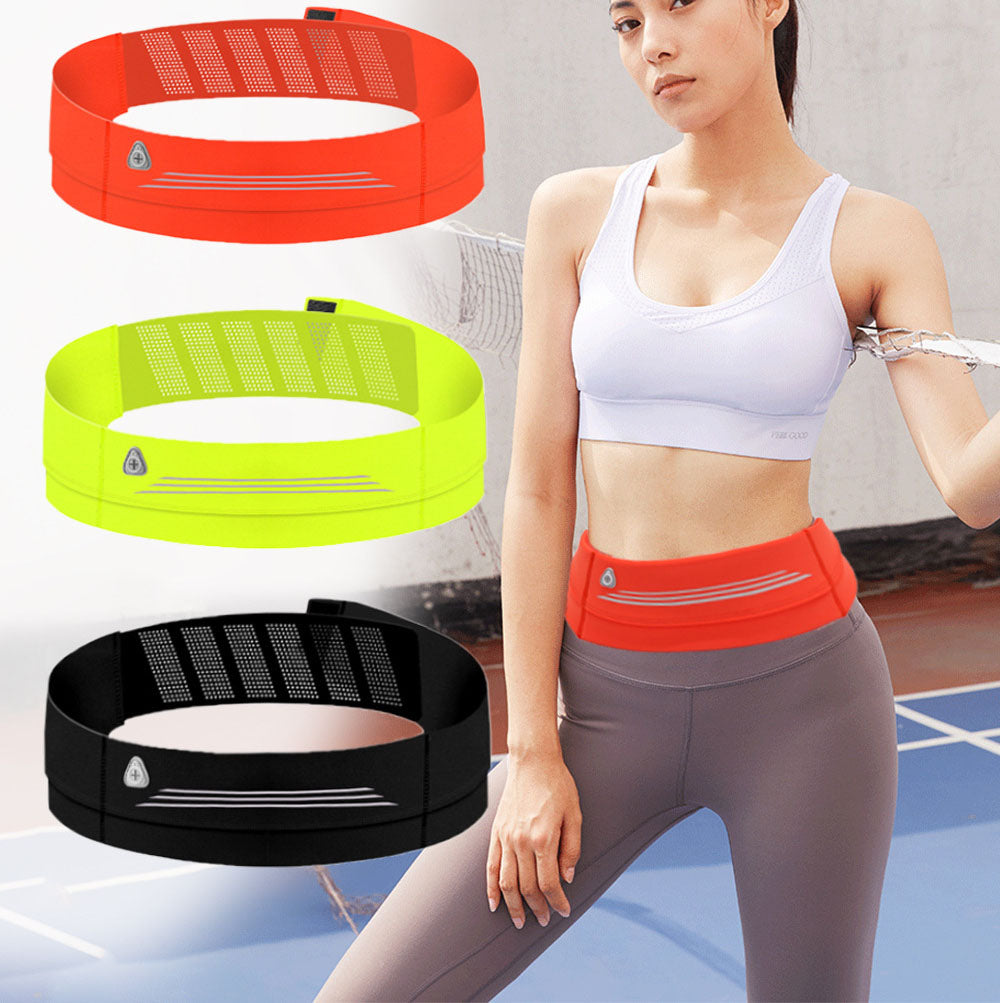 Running waist bag Velcro women's phone bag invisible equipment sports ultra-thin waterproof fitness marathon small bag men - V.I.P Digital Presence