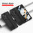 Samsung zfold 5 phone case FOLD4 folding screen flat hinge plain leather all inclusive anti fall protective case W22 is suitable - V.I.P Digital Presence