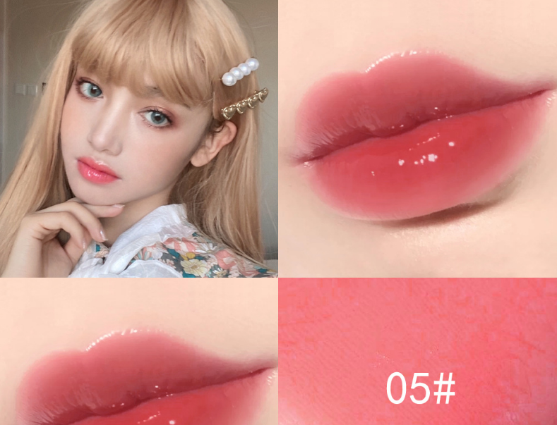 Dudu Lip Gloss Colorless Transparent Lip Gloss Bright Crystal Lip Gloss Glass Lip Fine Glitter Pearl With Shiny Jelly Color - V.I.P Digital Presence