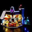 DIY building block lighting compatible with LEGO 10293 Santa Claus driving LED remote control lights - V.I.P Digital Presence