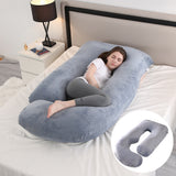Pregnant women's pillow waist protection side sleeping slope pillow J-shaped pregnancy sleeping pillow - V.I.P Digital Presence