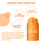 Ginger Yellow Mud Facial Mask Stick, Acne Removing Pore Shrinking Cleaning Solid Facial Mask - V.I.P Digital Presence
