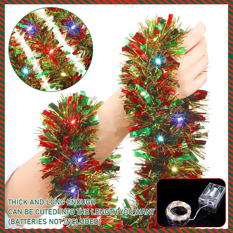 Christmas decoration ribbon, Christmas party atmosphere, venue arrangement, floral and madder hair strips - V.I.P Digital Presence