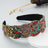 Hair Hoop Fashion Trend Color Rhinestone Head Hoop Luxury Wide Side Heavy Industry Party Hair Accessories Head Hoop - V.I.P Digital Presence