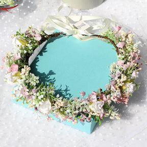 Ancient style girl Hanfu headwear simulation full sky star small floral headband forest princess bridal wreath - V.I.P Digital Presence