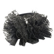 Fashionable lace embroidered polka dot oversized bow headband - V.I.P Digital Presence