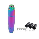 Personalized modification of automotive general metal gear head racing colorful gear lever metal simple wave stick head handbrake - V.I.P Digital Presence