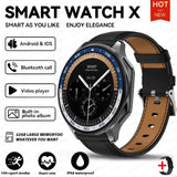 DT Watch X smartwatch with 4G large memory, local music and video playback, waterproof Bluetooth calling, smart phone - V.I.P Digital Presence