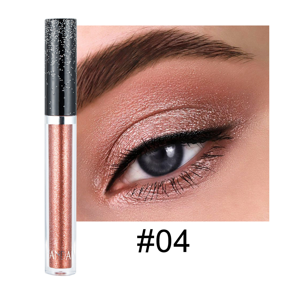 HANDAIYAN 12 Color Single Diamond Liquid Eye Shadow Psychedelic Pearly Shiny Eye Shadow Lying Silkworm Tear Makeup Eye Shadow Liquid - V.I.P Digital Presence