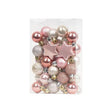 Christmas tree decoration 3cm light gold Christmas ball hanging pendant Christmas combination ball - V.I.P Digital Presence