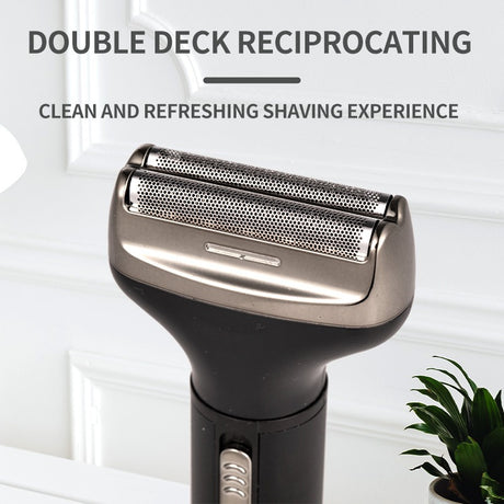 New Men's 4 in 1 Electric Razor Nose Hair Sideburns Knife Trimmer Eyebrow Grooming Set Compound - V.I.P Digital Presence