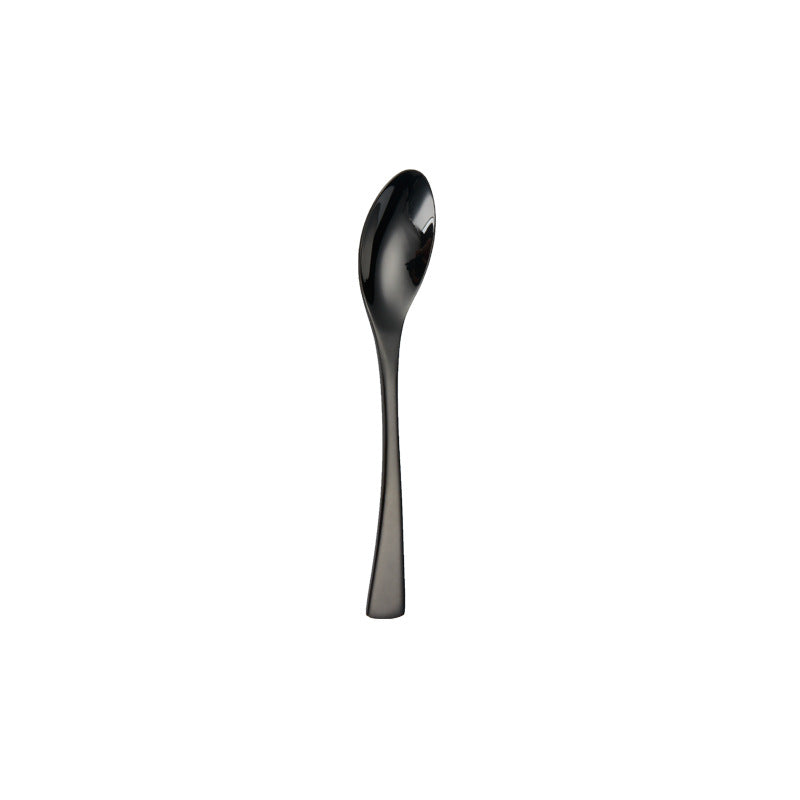 Portugal Titanium Black Stainless Steel Western Cutlery Set for Hotel and Restaurant Knife Fork Spoon Suite Factory Wholesale - V.I.P Digital Presence