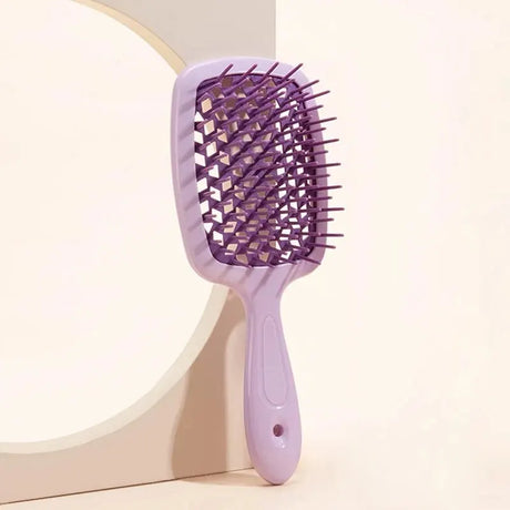 Hollow Comb Set With Spray Bottle 200ml Hair Care Product Set Silicone Shampoo Head Scalp Massage Brush - V.I.P Digital Presence