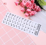 Russian Keyboard Cover Stickers For Mac Book Laptop PC Keyboard Computer Standard Letter Layout Keyboard Covers - V.I.P Digital Presence