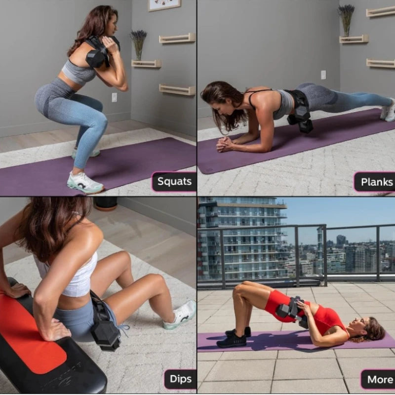 Hip bridge weight-bearing belt hip push hip training belt - V.I.P Digital Presence
