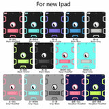 Armor Case For iPad2 iPad3 iPad4 Kids Safe Heavy Duty Silicone Hard Cover For Ipad 4 3 2 iPad 3 2 Tablet Case