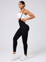 Crisscross Spaghetti Strap Jumpsuit - V.I.P Digital Presence