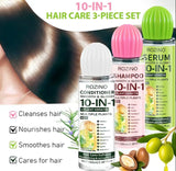 LuxeLocks Hair Care Trio Set