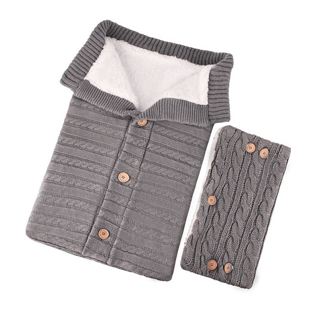 Infant Baby  Swaddle Sleeping Bag Cute Soft Sleep Sack Stroller Wrap+Stroller Gloves - V.I.P Digital Presence