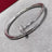 Precision Thick Plating Head and Tail Diamond Fashion Three-Circle Full Diamond Couple Bracelet - V.I.P Digital Presence