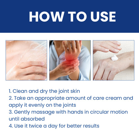 Various Vitamins Joint & Bone Care Cream, Wrist Leg Bend Joint Shoulder Neck Sinew Massage To Relieve Soreness Cream - V.I.P Digital Presence