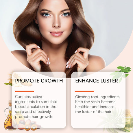 Hair Care Oil, Intensive Repair Hair Shine Hair Nourishing Scalp Care Essential Oil - V.I.P Digital Presence