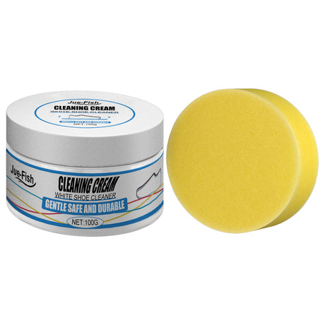 Small White Shoes Cleaning Cream, Strong Decontamination Cleaning Cream Wash Sports Canvas Shoes To Remove Stains - V.I.P Digital Presence