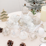 Christmas decorations 8cm/9PCS transparent PET painted Christmas ball gift box set Christmas tree pendant - V.I.P Digital Presence