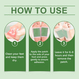Foot Care Patch, A Gentle Daily Cleansing And Moisturizing Massage Patch For Feet