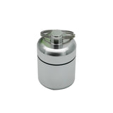 Aluminum alloy sealing ring keychain, aluminum can, short and chubby aluminum alloy metal can, coin earplugs, storage metal bott - V.I.P Digital Presence