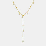 18K Gold-Plated Pearl Drop Necklace - V.I.P Digital Presence