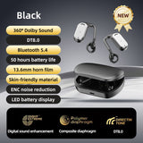 GT-R Bluetooth Earphones Hanging Ear Bone Conduction Wireless Bluetooth Earphones Long Range Office Business Digital Display Screen - V.I.P Digital Presence