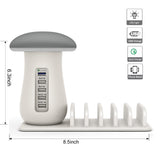 Multi Port Quick charger 3.0 Mushroom Lamp QC3.0 Charge for smart phone  Led Lamp USB Charging Station Dock - V.I.P Digital Presence