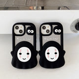 Suitable for Apple 14pro faceless male mobile phone case cute ins style iPhone12/13/14promax silicone soft - V.I.P Digital Presence