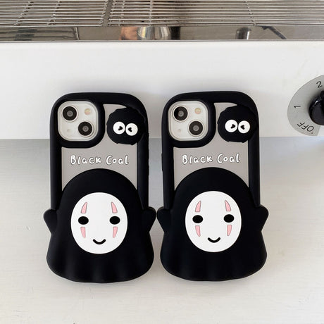Suitable for Apple 14pro faceless male mobile phone case cute ins style iPhone12/13/14promax silicone soft - V.I.P Digital Presence