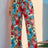 Tied Printed Wide Leg Pants - V.I.P Digital Presence