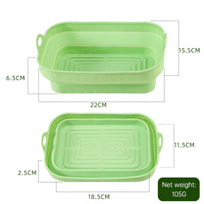 Silica Gel Air Frying Pan Baking Pan Household Food Grade High Temperature Resistant Silica Gel Steaming Pan Pan Pad Baking Cake - V.I.P Digital Presence