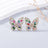 Alloy Inlaid Rhinestone Butterfly Earrings - V.I.P Digital Presence